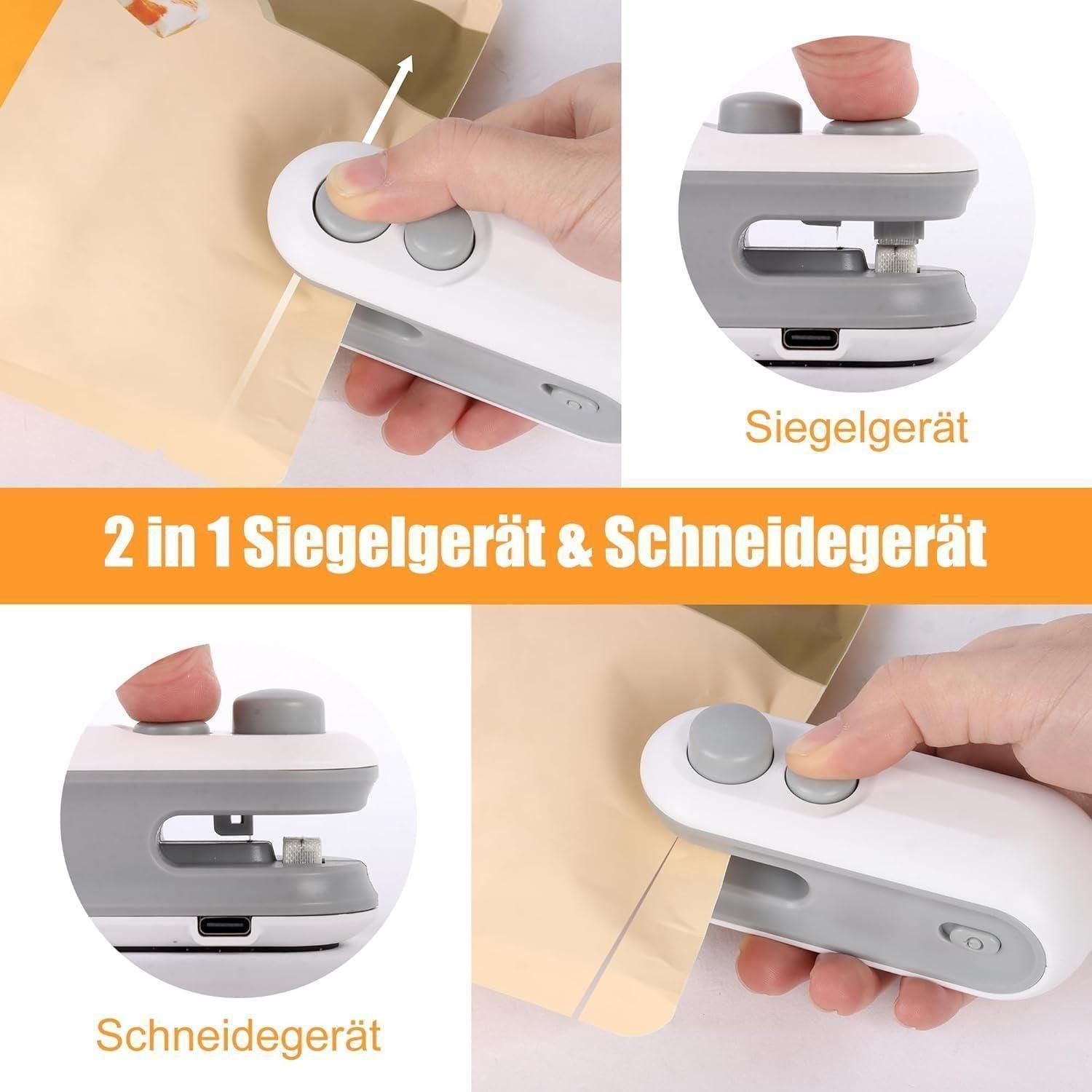 Portable Mini Sealing Machine 2 in 1 USB