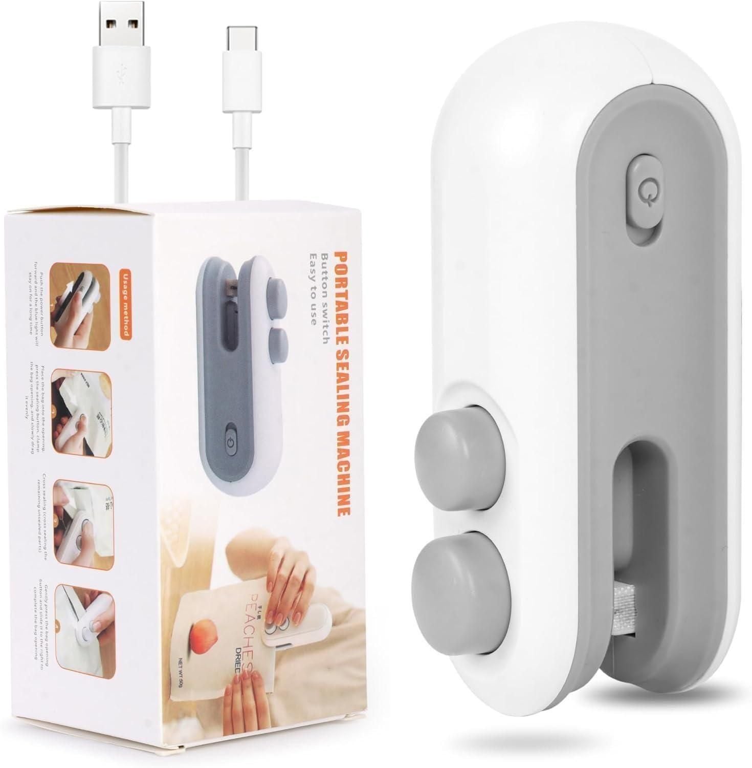 Portable Mini Sealing Machine 2 in 1 USB