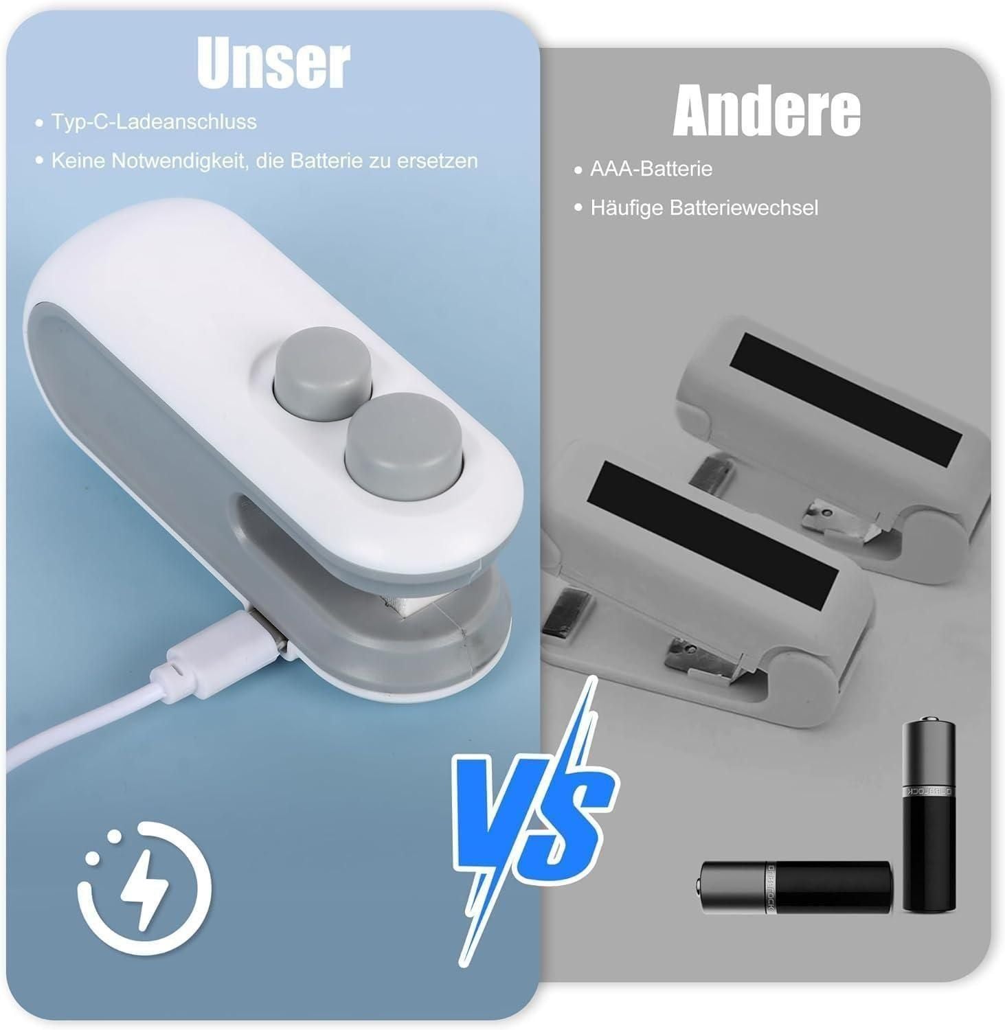 Portable Mini Sealing Machine 2 in 1 USB